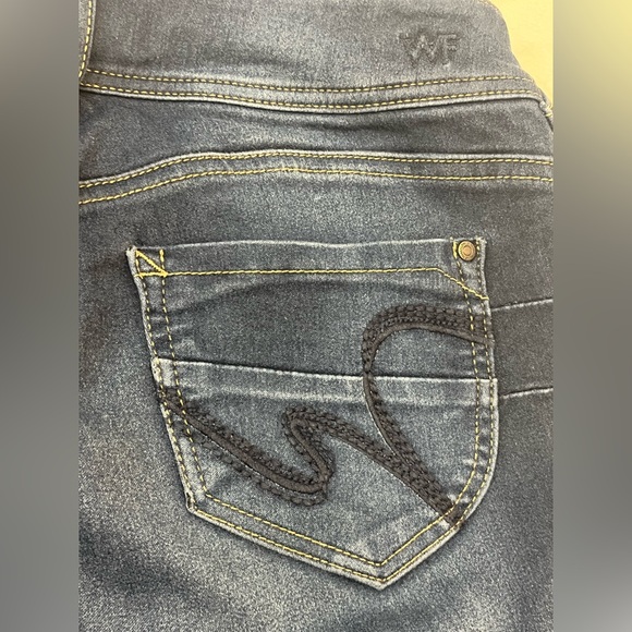 Wallflower Denim Deluxe Dark Wash Blue Women's Jeans Size 7 - Picture 13 of 16